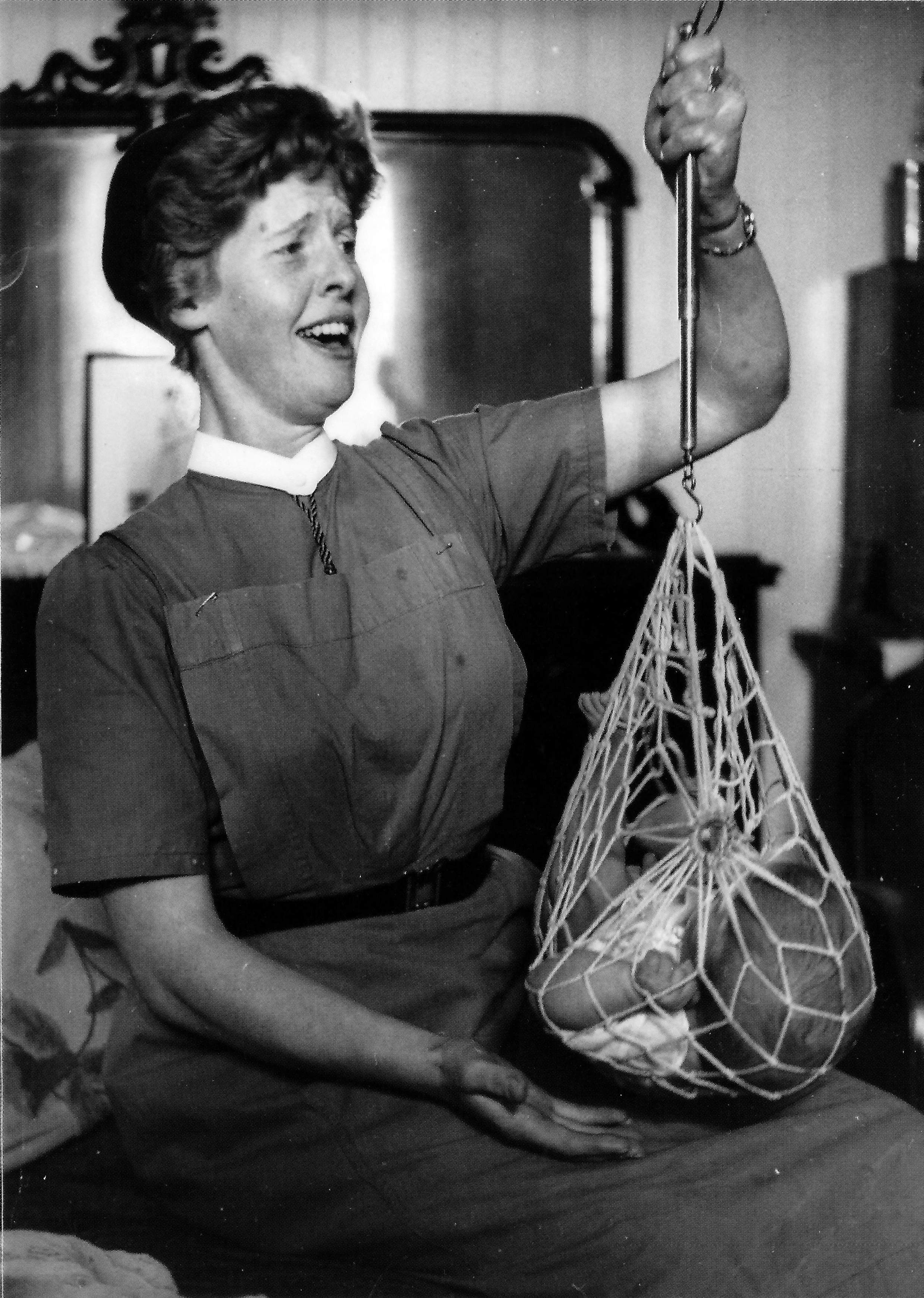 Queen&rsquo;s Nurse Catriona MacAskill at Lochmaddy in 1961