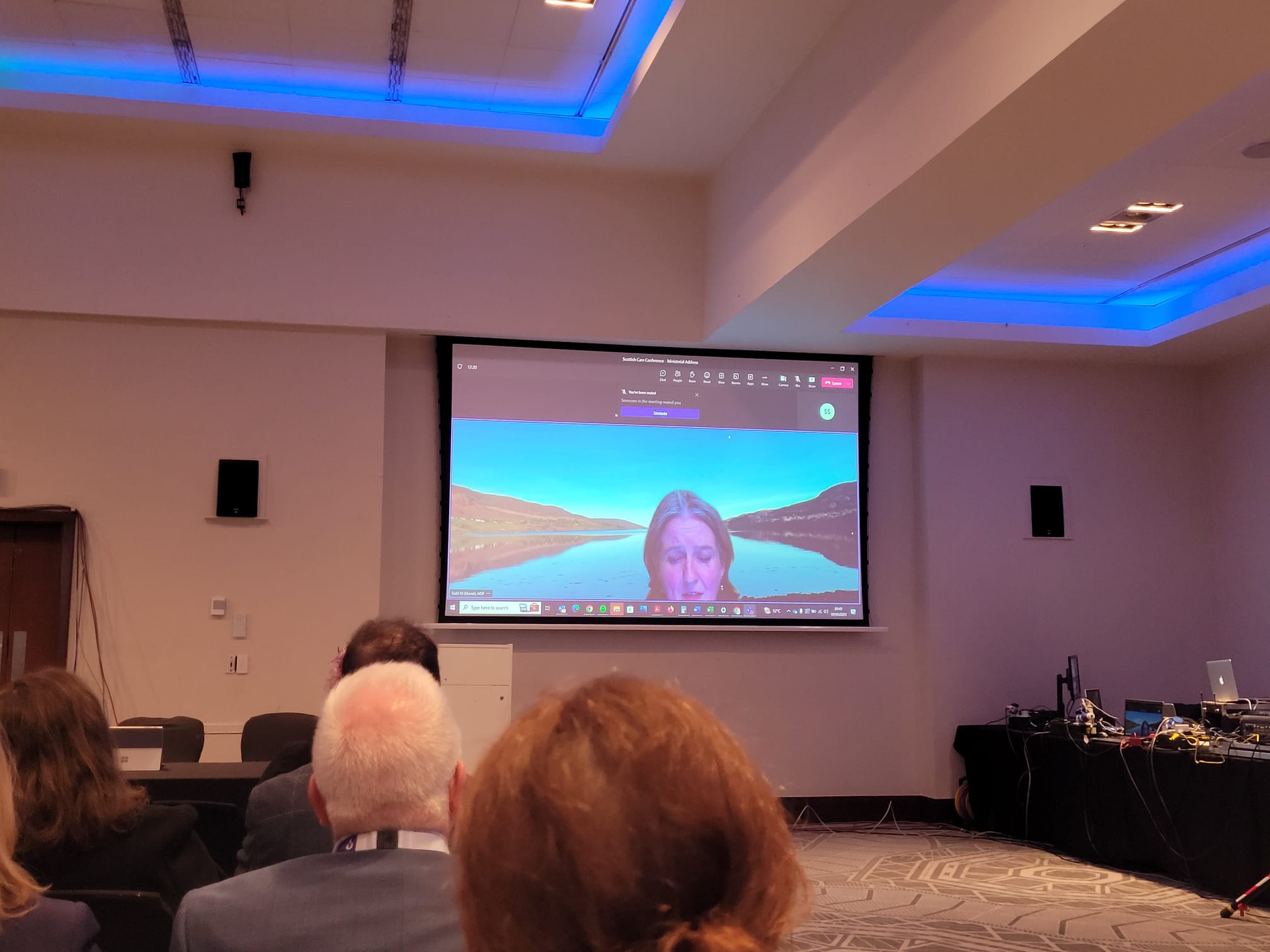 Maree Todd at the Scottish Care conference