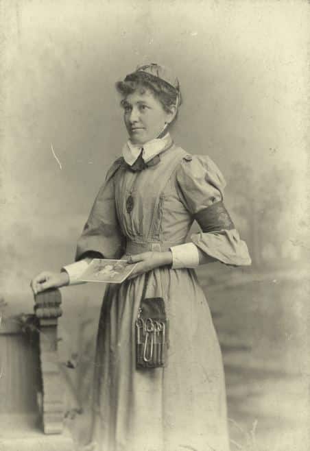 Margaret Melville on her appointment as a Queen&rsquo;s Nurse, 1899